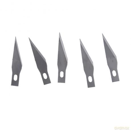 Zestaw 5 sztuk ostrzy do skalpela / noża serwisowego