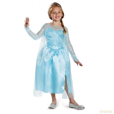 KRAINA LODU Elsa Strój karnawałowy XS, kostium