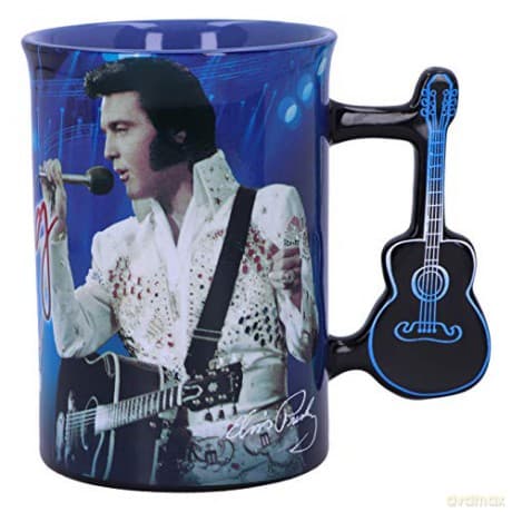 Elvis: Elvis The King Of Rock And Roll 16Oz Kubek