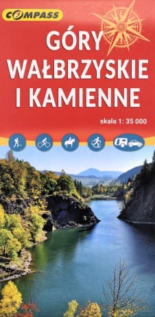 Mapa - Góry Wałbrzyskie i Kamienne 1:35 000