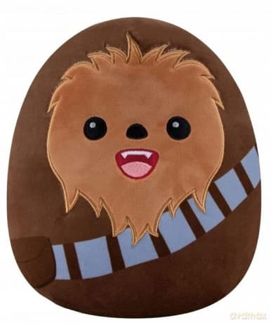 SQUISHMALLOWS Disney Gwiezdne Wojny Chewbacca , pluszak, 13 cm 43421