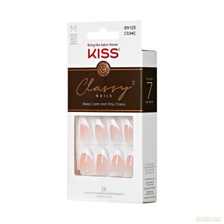 KISS Sztuczne Paznokcie Classy Nails - Dashing (rozmiar M)(28szt)