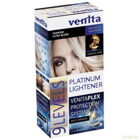VENITA Platynowy Rozjaśniacz do włosów (do 9 tonów)