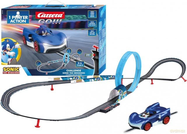 Carrera Go!!! Challenger - Sonic 6,0m