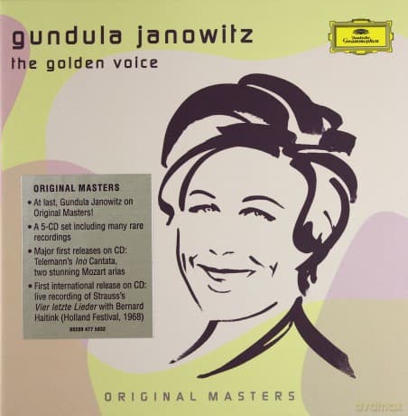 Gundula Janowitz: Original Masters The Golden Voice