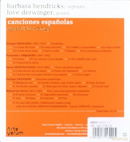 Hendricks & Barbara: Canciones Espanolas Limited Edition