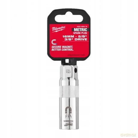 Nasadka 3/8 do świec zapłonowych 16 mm Milwaukee