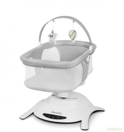 Kołyska bujaczek Bella Set Grey Concrete