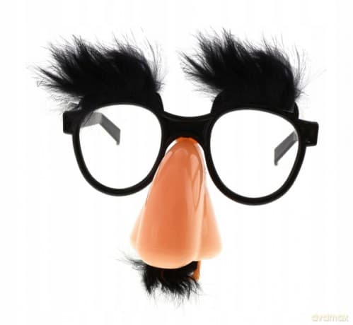 Okulary Profesorek czarne