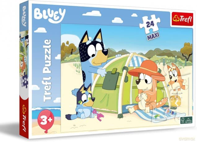 TREFL 24 el. Maxi Wspaniały dzień Bluey