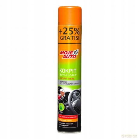 Preparat nabłyszczający do kokpitu Moje Auto 750 ml jabłkowy