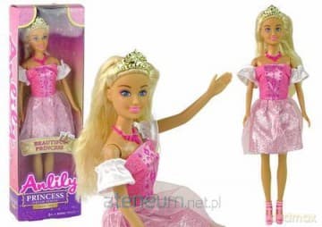 Lalka Anlily princess księżniczka różowa