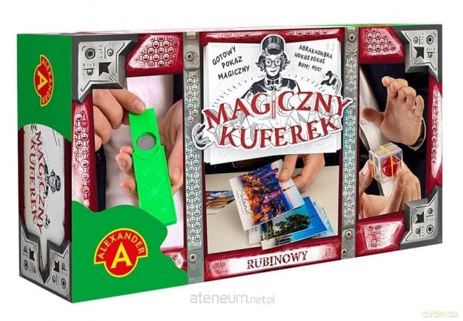 Magiczny kuferek - rubinowy