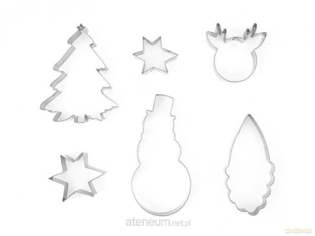 Wykrawacze do ciastek Merry Christmas 6szt