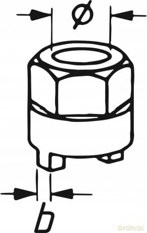 Klucz czopowy, amortyzator teleskopowy Hazet 2780-1