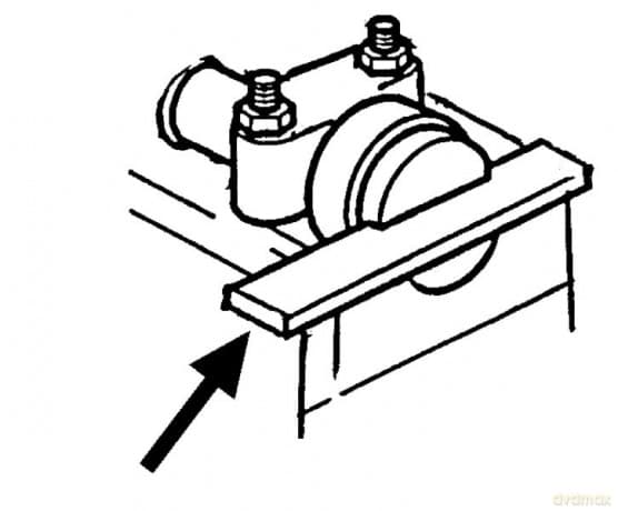 Trzpień ustalający, wał korbowy Hazet 3488-15