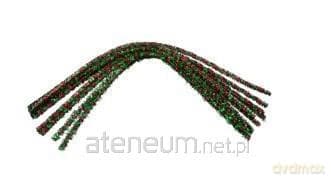 Druciki kreatywne dwukolorowe 30cm 10szt