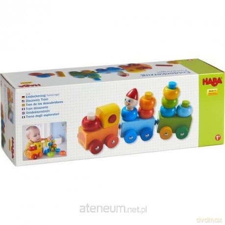 Kolorowy pociąg odkrywców