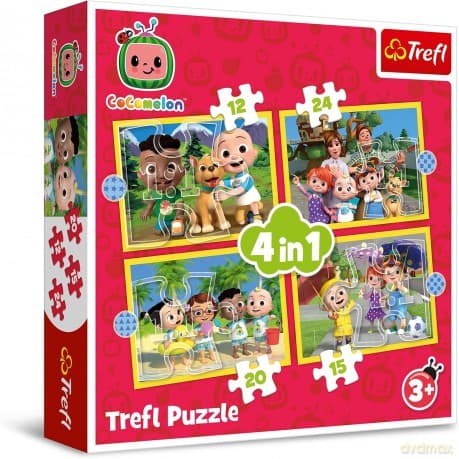 TREFL 4w1 Cocomelon, Poznaj bohaterów