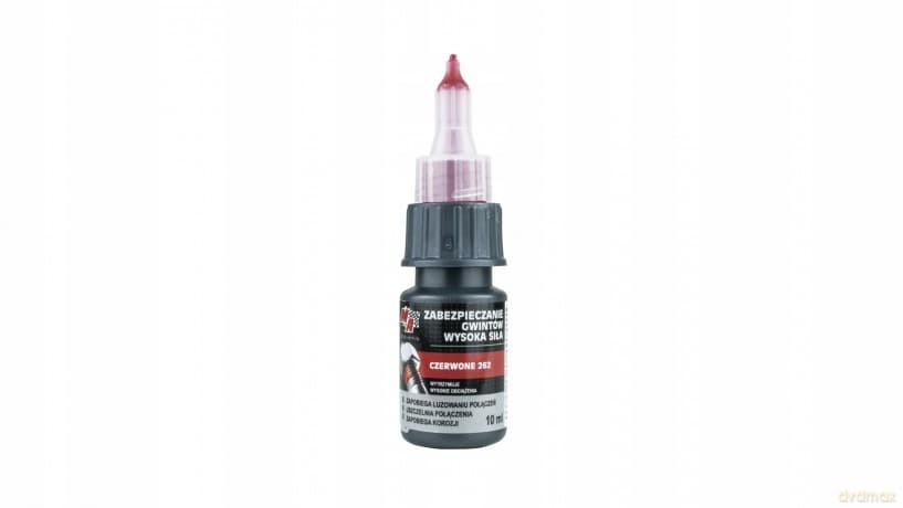 Środek do zabezpieczania gwintów MA Professional 20-B02 czerwony 10 ml