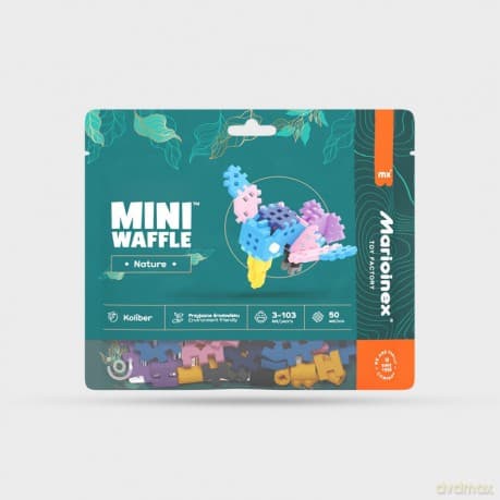 Mini Waffle Nature - Koliber 50 elementów
