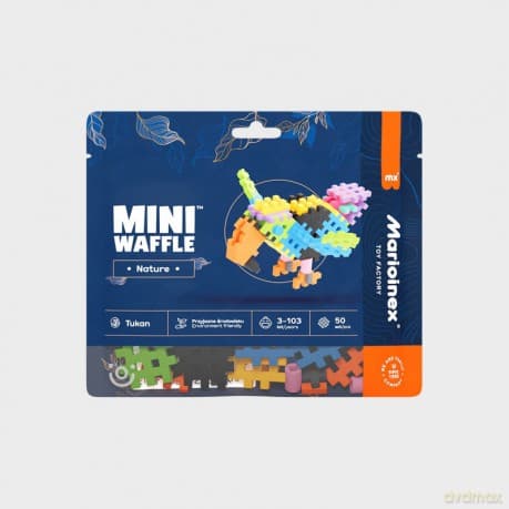 Mini Waffle Nature - Tukan 50 elementów