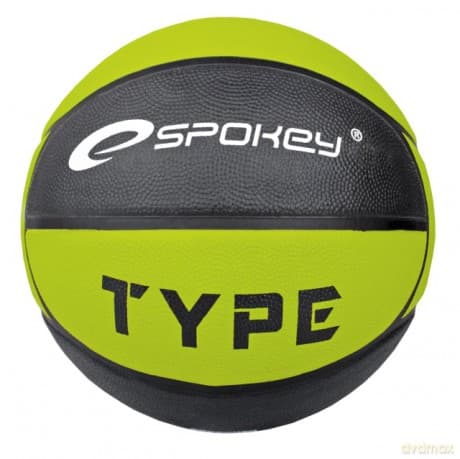 Spokey Type Piłka koszowa zielona 82456