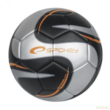 Spokey Outrival Spear Piłka Nożna czarno - srebrna