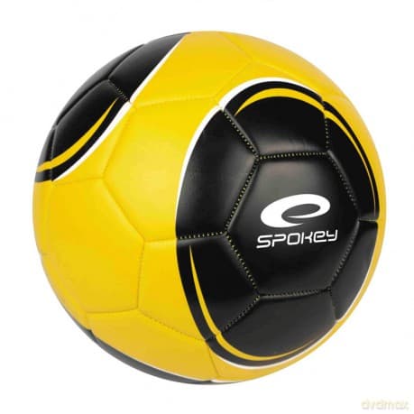 Spokey Piłka Nożna Czarno Żółta