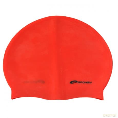 Spokey Summer Czepek silikonowy czerwony 83962