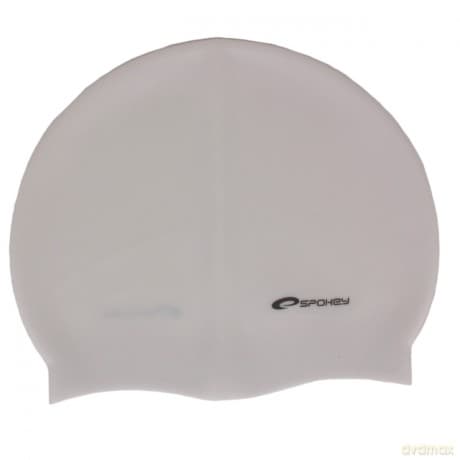 Spokey Summer Czepek silikonowy biały 85343
