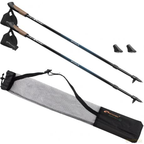 Spokey Saddle II Kije Nordic Walking aluminiowe 89829