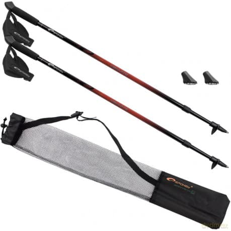 Spokey Highland II Kije Nordic Walking aluminiowe 89830