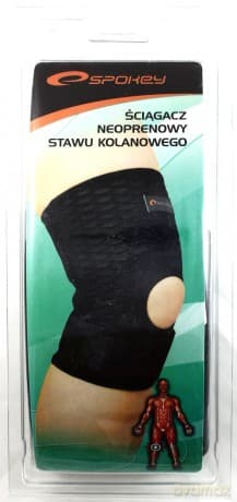 Spokey Ściągacz Neoprenowy Stawu Kolanowego (Rozmiar S)