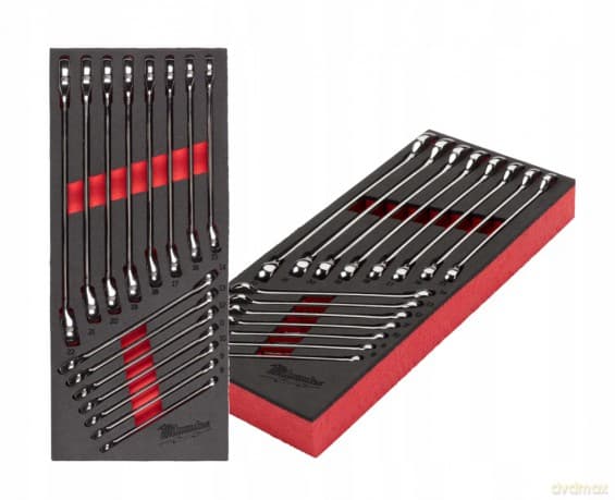 Wkładka piankowa z kluczami płasko-oczkowymi Milwaukee 4932479827