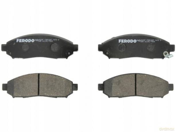 Zestaw klocków hamulcowych, hamulce tarczowe Ferodo FDB1997 Nissan