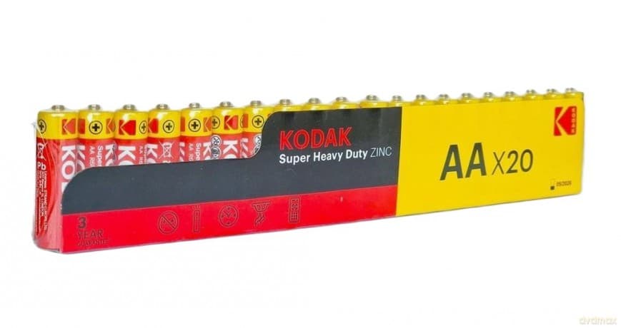 Bateria zwykła R6 AA Kodak 20szt