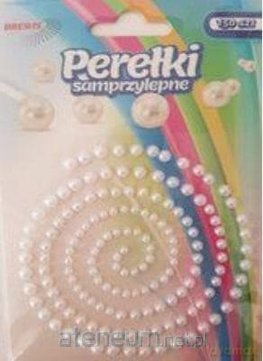 Perełki samoprzylepne białe