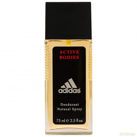 Adidas Active Bodies Dezodorant Naturalny w Spray'u dla Mężczyzny 75ml