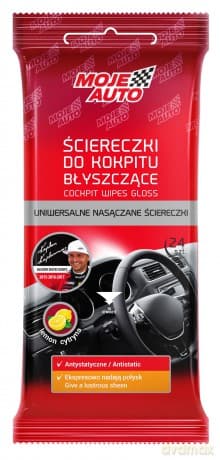 Ściereczki do kokpitu Moje Auto błyszczące 24 szt.