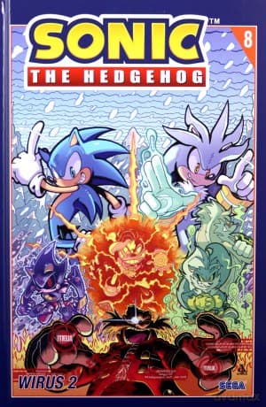 Wirus 2. Sonic the Hedgehog (Tom 8) - Ian Flynn, Jack Lawrence, Diana Skelly