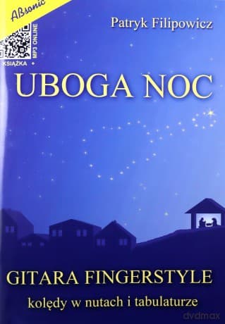Uboga noc - gitara fingerstyle - kolędy w nutach i tabulaturze