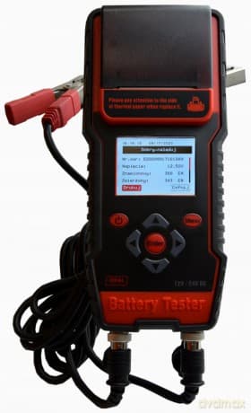 Cyfrowy tester akumulatorów Ideal BDT7000 12 V