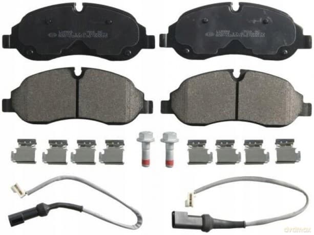 Zestaw klocków hamulcowych, hamulce tarczowe Breck 22034 00 703 00 Ford