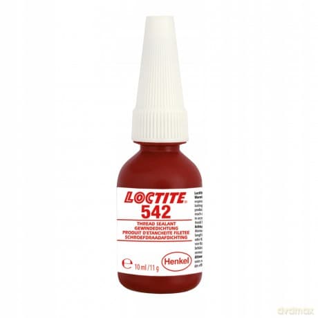 Klej Loctite 542 do zabezpieczeń połączeń gwintowych 10 ml