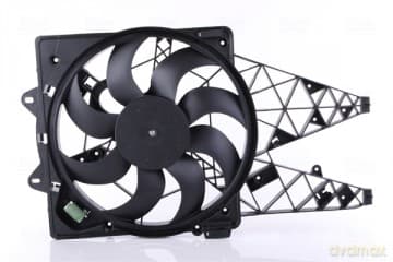 Nissens 850047 Wentylator, chłodzenie silnika Fiat