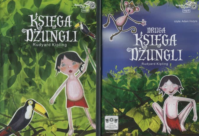 Księga Dżungli/Druga Księga Dżungli - Rudyard Kipling