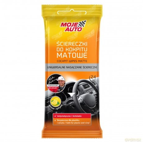 Ściereczki do kokpitu Moje Auto 19-068 24 sztuki
