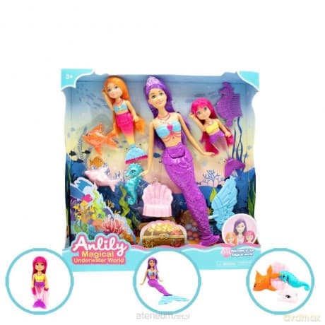 Lalka Anlily Syrenka 30 cm