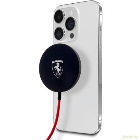 Ładowarka indukcyjna Ferrari 15W MagSafe - czarna